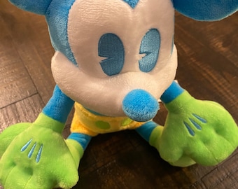 Neon Mickey Mouse Plush!
