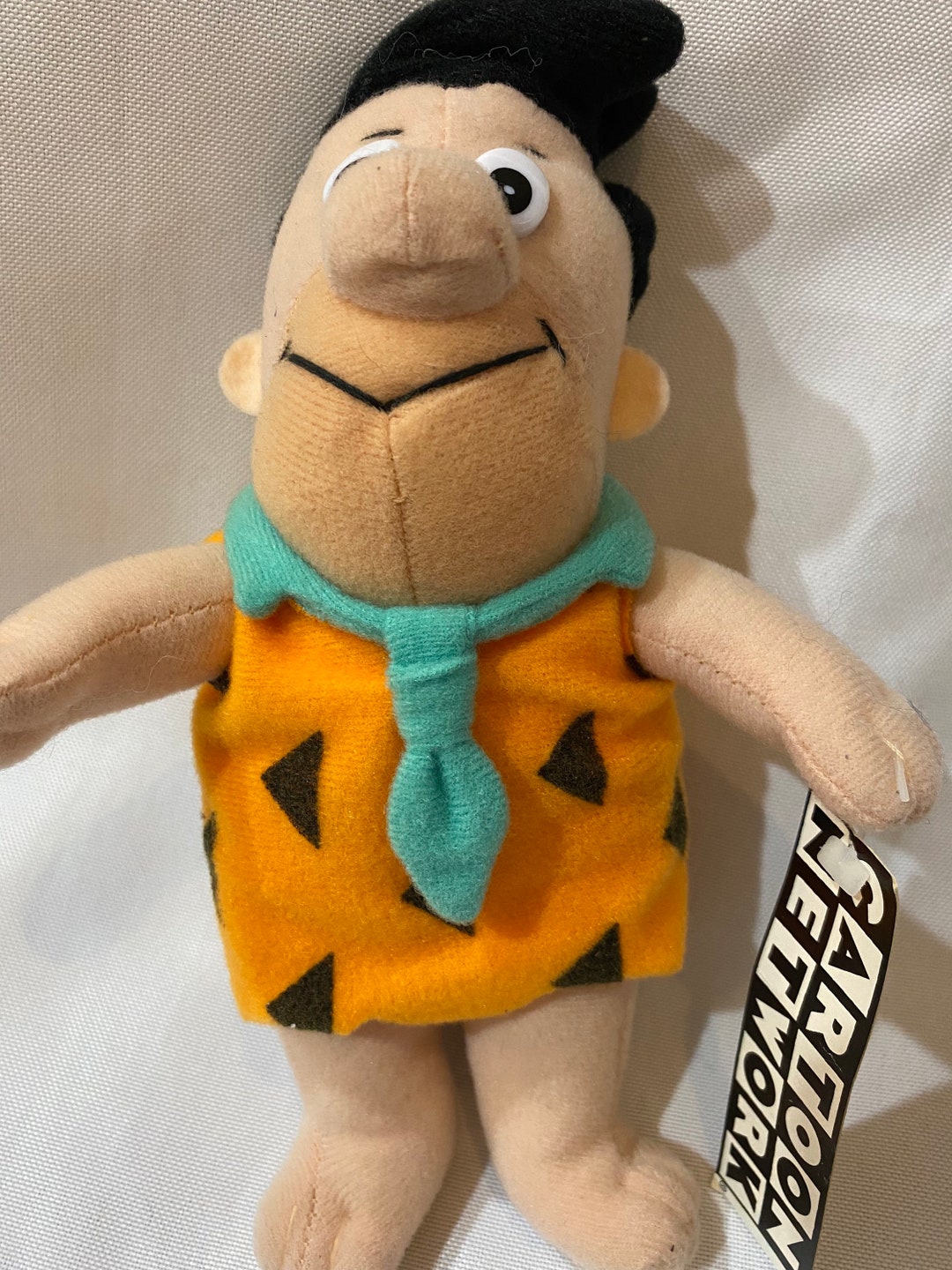 Vintage Fred Flintstone Plush Hanna Barbera/cartoon Network 1993 Etsy