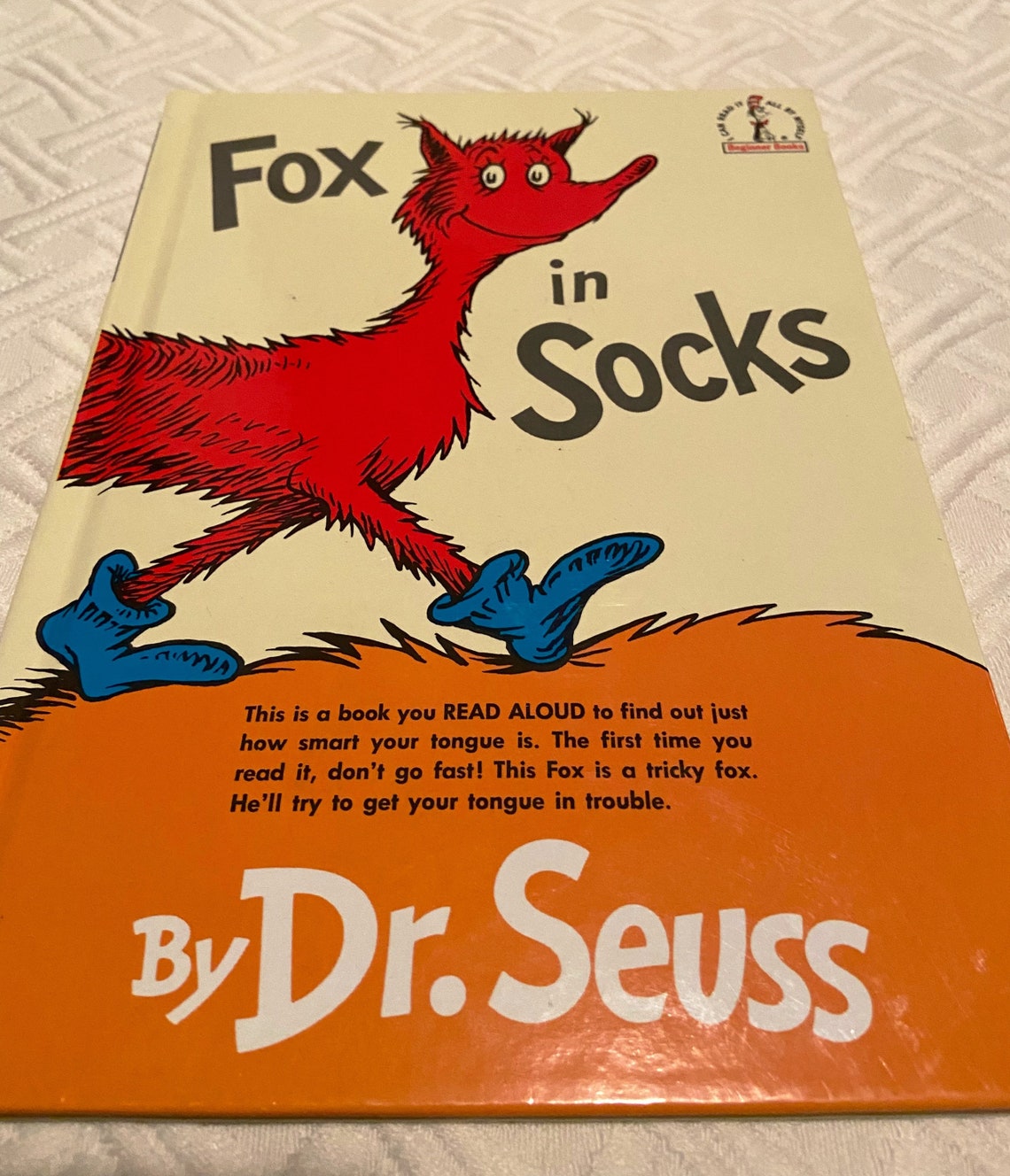 Vintage Dr. Seuss Fox in Socks Book and Stuffed Animal Etsy
