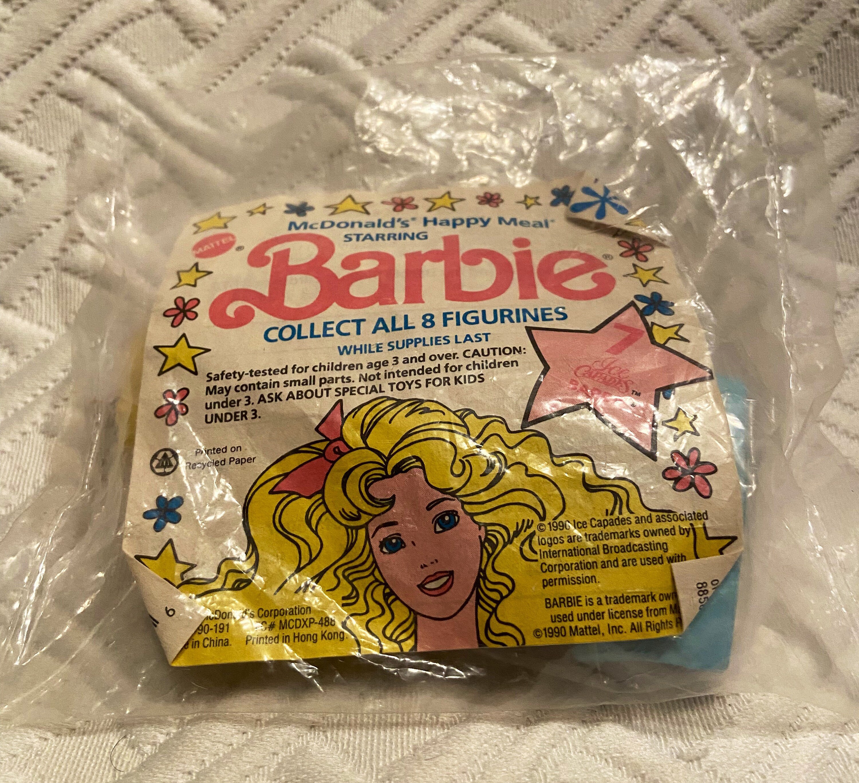Barbie Happy Meal Toy/ Figure Skater/sealed Collectible Etsy