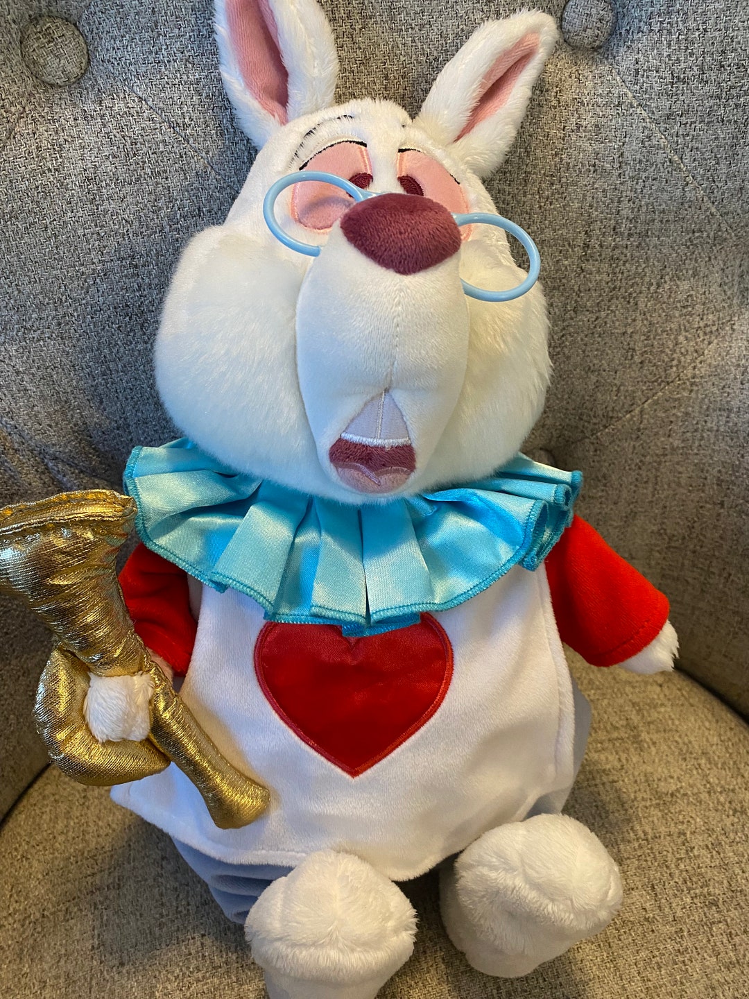 Disney Store Peluche Lapin Alice Aux Pays Des Merveilles Lapin - Main Image