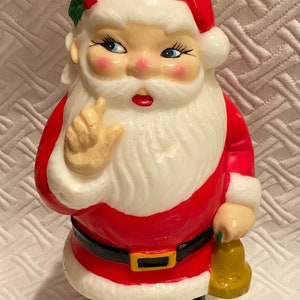 Umm Yes! Vintage! Christmas Santa Candle!