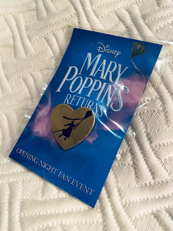 Sealed Mary Poppins Returns Pinamcopening Night Fan Eventdisney Etsy