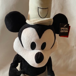 Steamboat Willie Mickey Mouse Dancing Plush so Super Cool Plays Music While Dancing Tested and Works Etsy UK