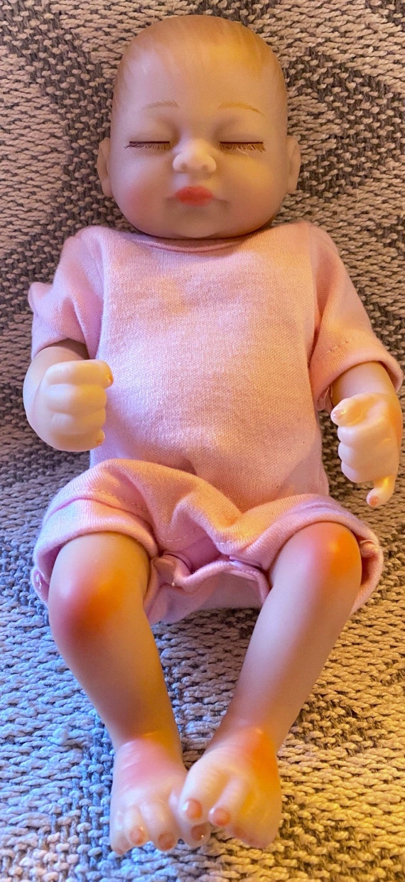 NPK Newborn Reborn Baby Dolls Silicone Cute Soft Babies Doll