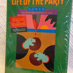 Sealed! Life of the Party~Milton Bradley Game! Vintage 1987!