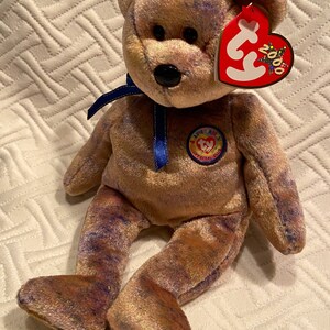 Clubby TY Vintage Beanie Baby the III! Rare! 2000