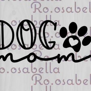 Dog mom PNG cut file -BONUS FREE cut file- compatible with cricut design space