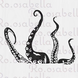 OCTOPUS digital cut file -BONUS FREE cut file  -Cricut png