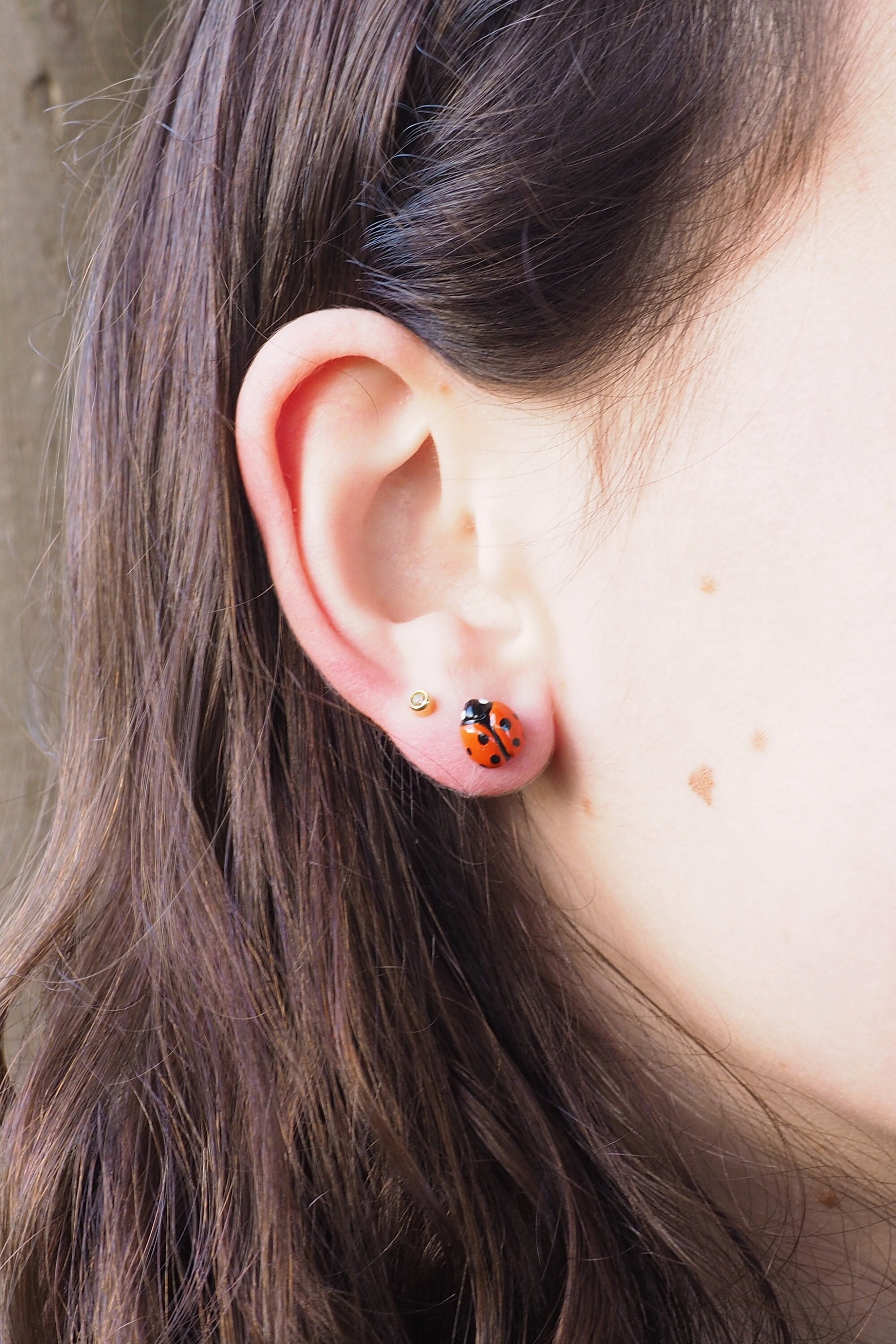 Boucles d'Oreilles Ladybug & Chat Noir