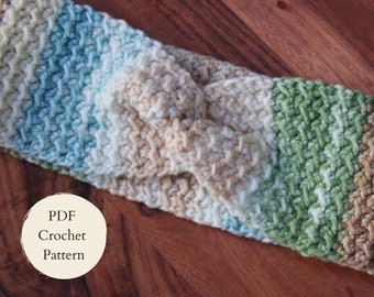 Totsy Headwrap Crochet Pattern PDF