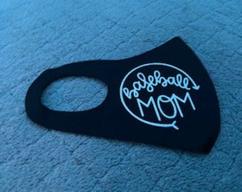 Baseball Mom Mask