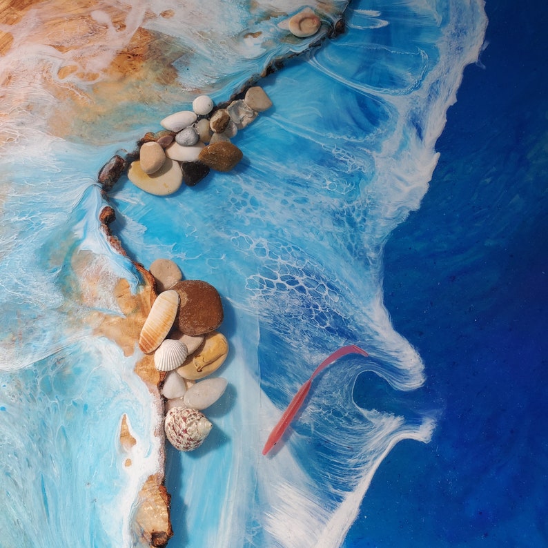 The 5 Best Coral Epoxy Resin Table Tops In 2021 3