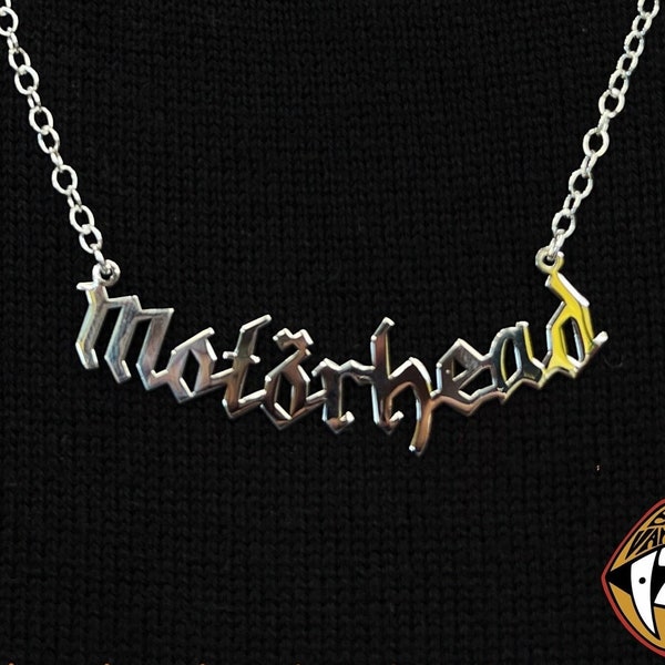 Motörhead necklace