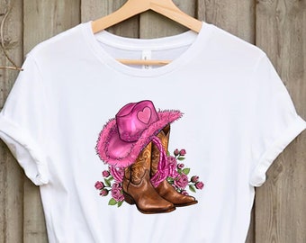 CowGirl Boots shirt, Cowboy Boot Shirt, Be A Cow Girl Shirt, In A World Full Of Princesses Shirt,Cow Girl Shirt,CowGirl Outfit,Cowgirl Gift