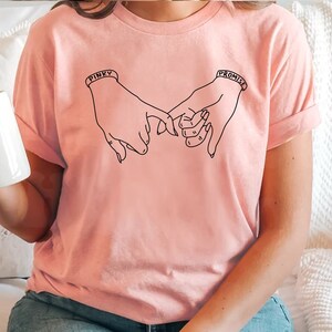 Promise Shirt, Pinky Promise Shirt, Best Friend Shirt, Best Friend Gift, Couple Pinky Promise Shirt, BFF Shirt, Pinky Swear Shirt