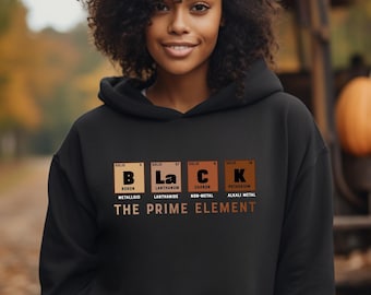 The Prime Element Black Lives Matter Hoodie, Black Pride Hoodie, Black History Month Sweatshirt, Civil Rights Shirt, African American Hoodie