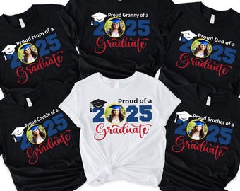Personalized Graduation Shirts, Class of 2026 Family Graduation Shirt, Custom Graduation Shirt, Custom Senior Shirt, Proud Family Shirt