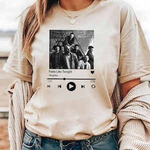 Custom Music Player Shirt, Song Name Shirt And Photo Shirt, Custom Artist Name Shirt, Favorite Song Shirt, Custom Favorite Artist Tees