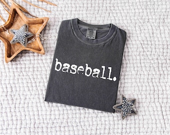 Comfort Colors® Retro Baseball Shirt, Womens Baseball Shirt, Baseball Game Day Shirt,Sports Mom Tee Gift For Baseball Lover Baseball Season