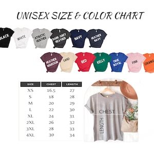 a t - shirt size guide for a women's t - shirt