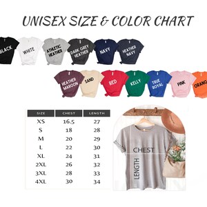 a t - shirt size guide for a women's t - shirt