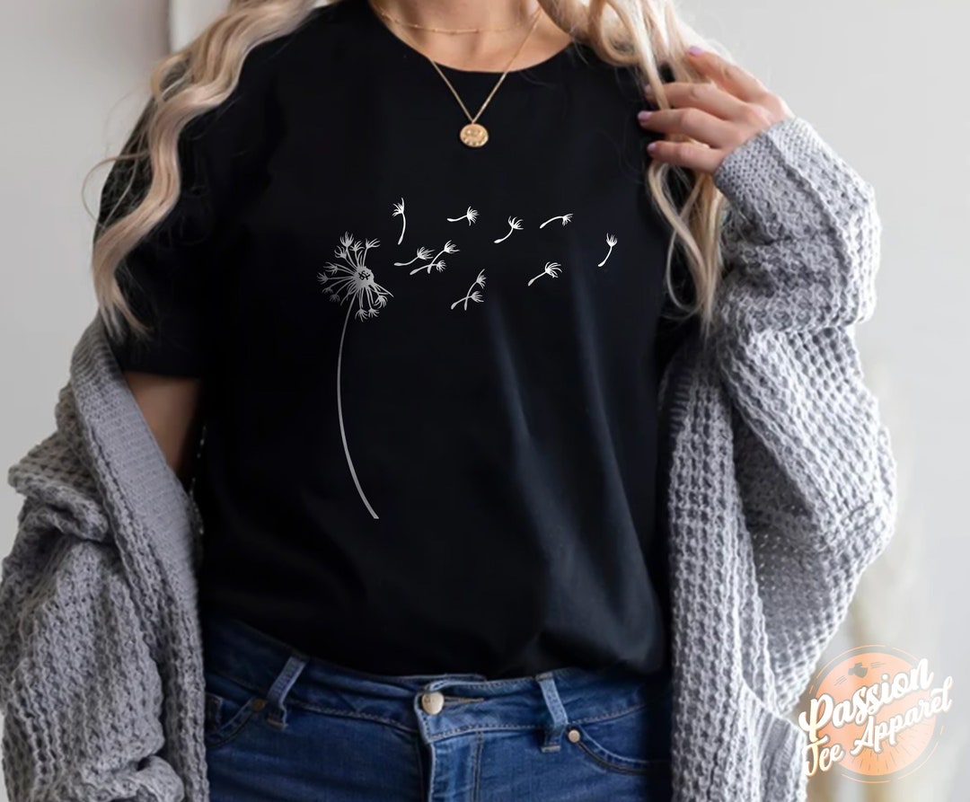 Dandelion Pattern Print Women's Sweatshirt
