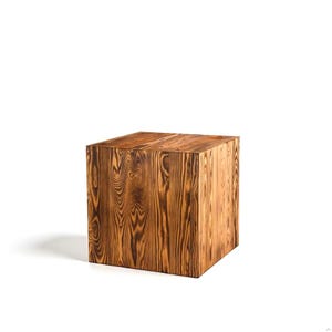 Rustikale Holz Dekosäule – Stabil & Standfest, Handgefertigte Baumstamm Säule als Podest für Vase oder Skulptur, Echtholz, Farbton Nuss imagen 9