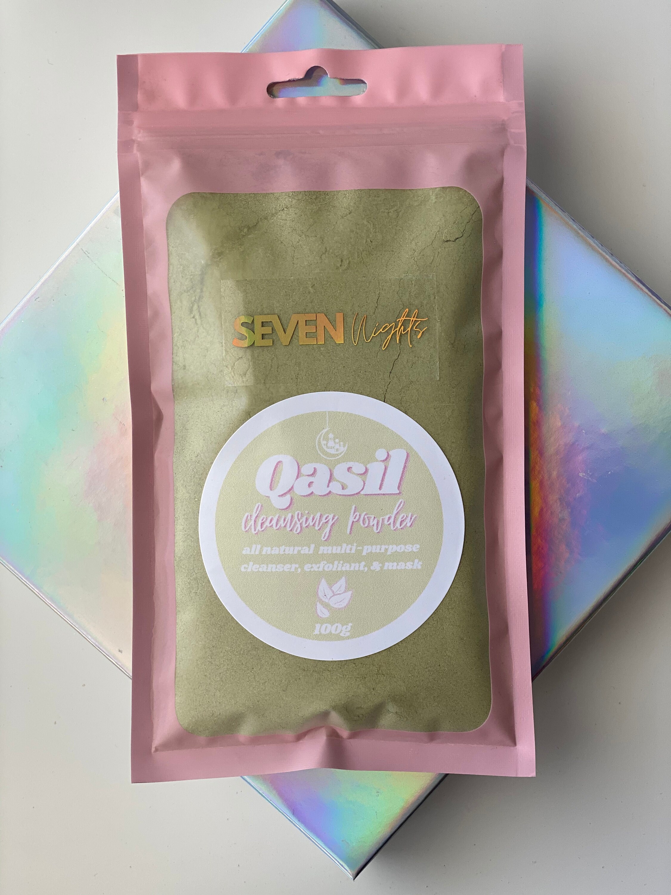 Qasil Powder All Natural Multipurpose Cleanser & Facemask Etsy