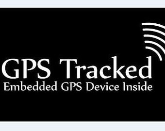 GPS Tracking Sticker for Equipment - Anti Theft, Tracking- 5 Pack
