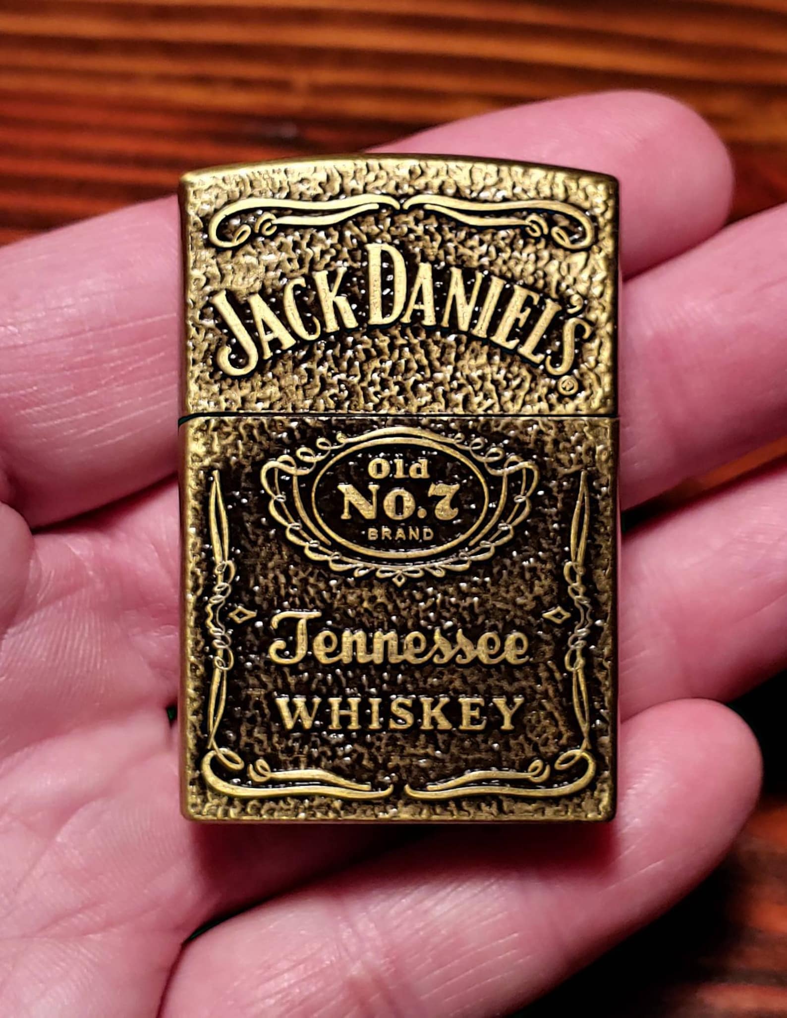 Jack Daniels LighterBrass Butane. Free Shipping Etsy