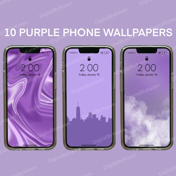 10 Aesthetic Purple Iphone Wallpapers Digital Download Cute - Etsy 10 Aesthetic Purple Iphone Wallpapers Digital Download Cute - Etsy