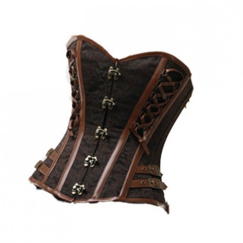 Genevieve Steampunk Overbust Corset main image 0
