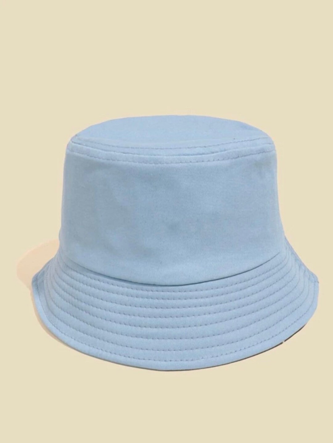 Light Blue Bucket Hat Etsy