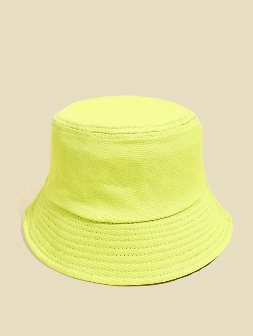 Neon yellow sales bucket hat