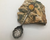 Perfection Silver Plated New Zealand Cameo Collectable Spoon Fiesta Texas San Antonio Decorative Spoon Home Decor