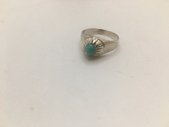 925 Sterling Silver Turquoise Ring   Gorgeous Gif… - image 7