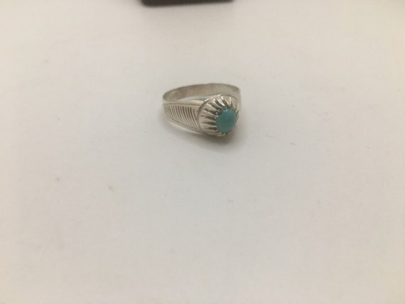 925 Sterling Silver Turquoise Ring   Gorgeous Gif… - image 6