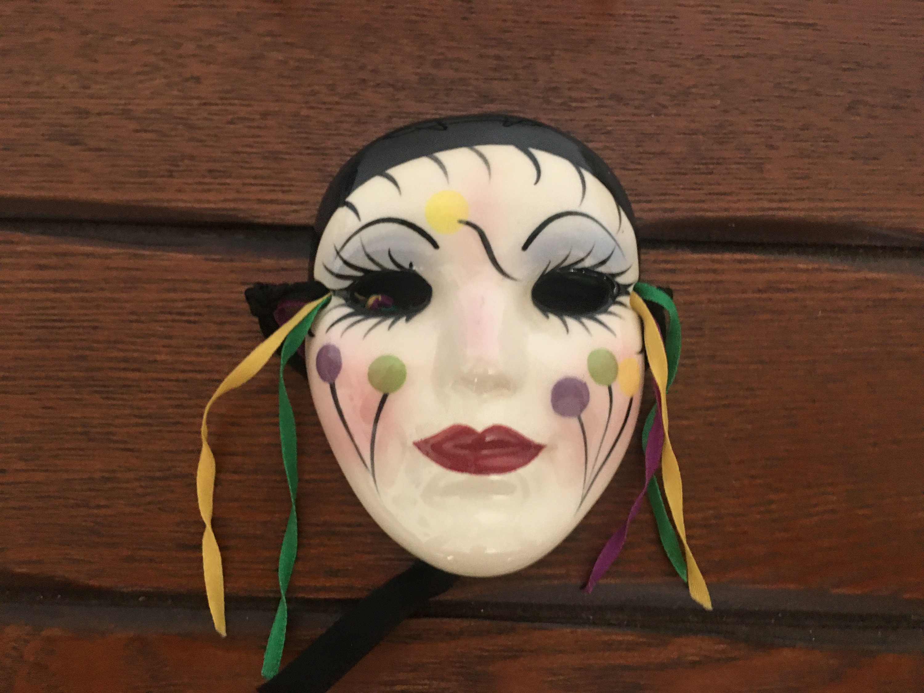 Grand Dents Masque Drôle Demi Visage Chevreuil Clown Accessoire