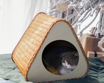Cat House Indoor Etsy