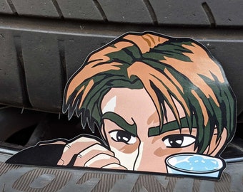Initial D - Takumi Fujiwara Peeker Sticker