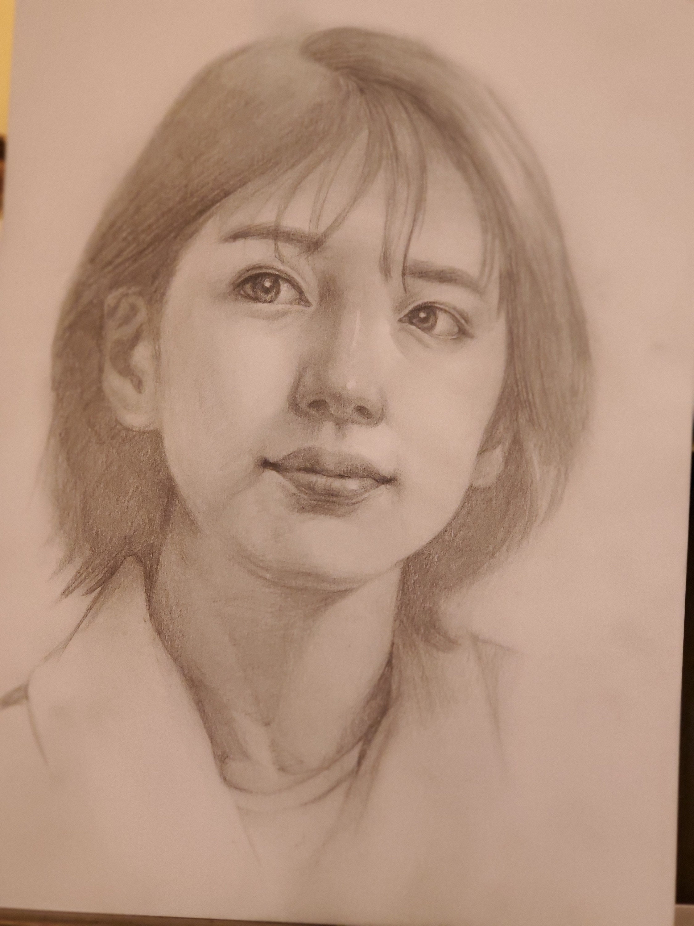 Pencil Sketch From Photo Portrait Drawing Custom Drawing Etsy