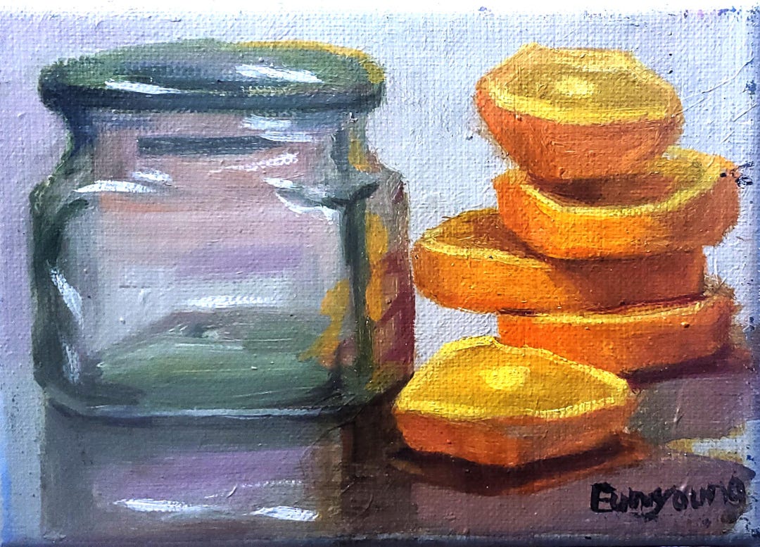 Original Still Life Oil Painting Etsy