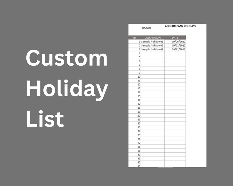 Gantt chart maker excel template with task tracking custom holidays