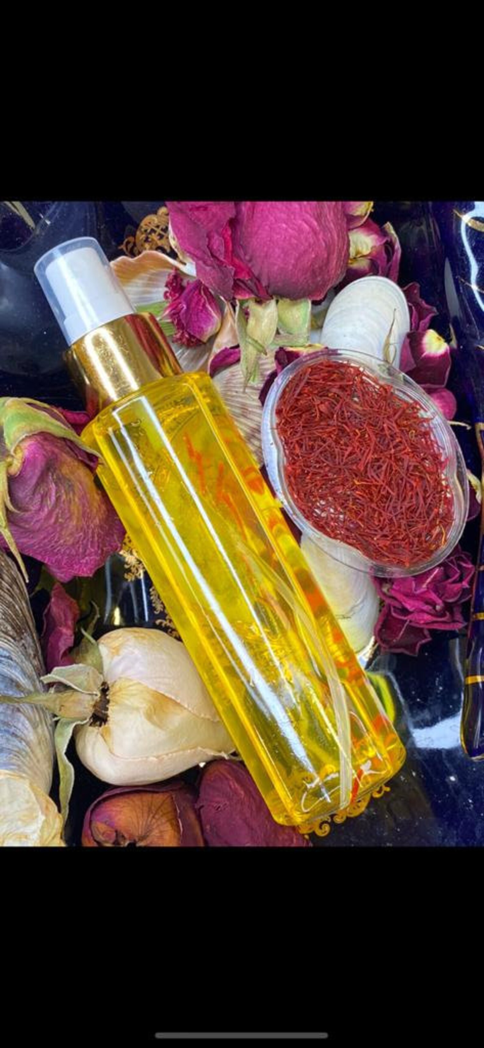 Natural Facial Toner Saffronfacial Toner Saffron acene Etsy UK