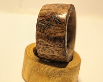 Recycled wood ring