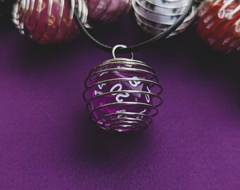 D&D Dice Cage Necklace