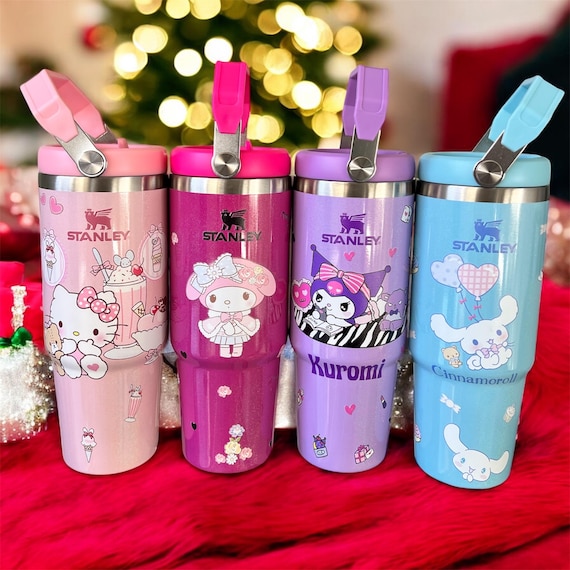 Personalized Stanley Tumbler, Kitty and Friends Design, Engraved Kids Cup -  Etsy