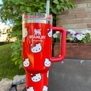 Vaso de gatito personalizado de 40 oz con pajita, regalo de cumpleaños para adolescentes/adultos, canasta de regalo de cumpleaños, taza rosa Kawaii, regalos de moda para adolescentes
