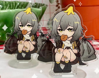 Stelle/ Tailblazer 3.5" Acrylic Standee | Honkai Star Rail Figure Stand / Desk Buddy